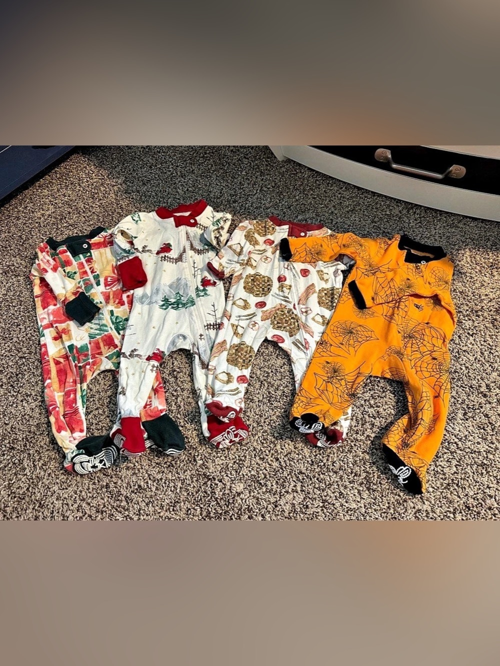 4 Burt’s Bees Onesies